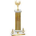 Premium Single Gold Glacier Victory Victory Trophy