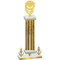 Premium Single Gold Glacier Victory Pickleball Trophy