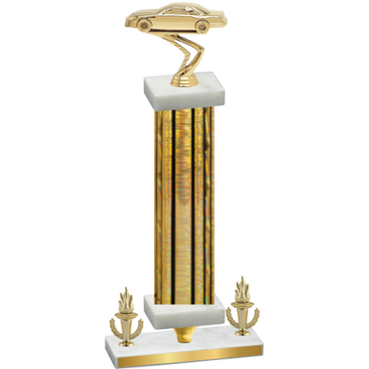 Premium Single Gold Glacier Victory Cars Trophy