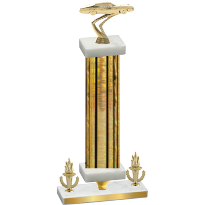 Premium Single Gold Glacier Victory Cars Trophy