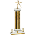 Premium Single Gold Glacier Year Skater Trophy