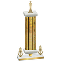 Premium Single Gold Glacier Victory Chess Trophy