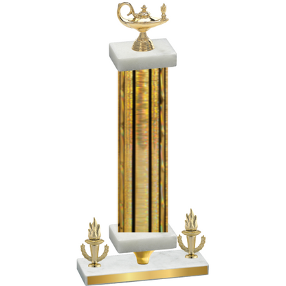 Premium Single Gold Glacier Victory Academics Trophy