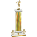 Premium Single Gold Carbon Fiber Victory Swimming Trophy