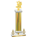 Premium Single Gold Carbon Fiber Victory Pickleball Trophy