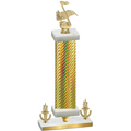 Premium Single Gold Carbon Fiber Victory Music Trophy