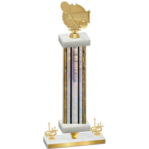 Premium Single Silver Glacier First Place Tennis Trophy