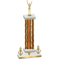 Premium Single Orange Glacier Victory Victory Trophy
