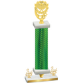 Premium Single Green Carbon Fiber Third Place Pickleball Trophy