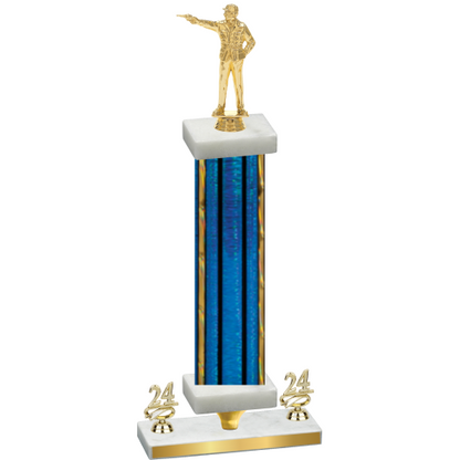Premium Single Blue Glacier Year Shooter Trophy