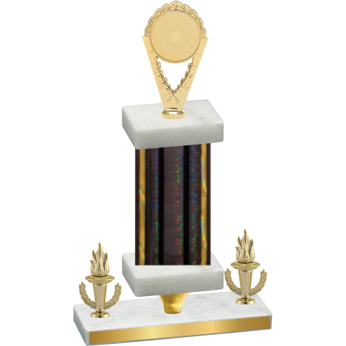 Premium Single Black Glacier Victory Insert Trophy