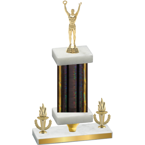 Premium Single Black Glacier Victory Victory Trophy