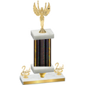 Premium Single Black Glacier Second Place Victory Trophy