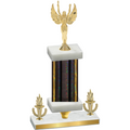 Premium Single Black Glacier Victory Victory Trophy