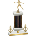 Premium Single Black Glacier Victory Skater Trophy