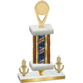 Premium Single Flag USA Victory Insert Trophy