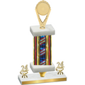 Premium Single Flag USA Year Insert Trophy