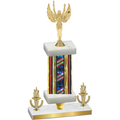 Premium Single Flag USA Victory Victory Trophy