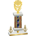 Premium Single Flag USA Victory Pickleball Trophy