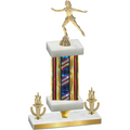 Premium Single Flag USA Victory Skater Trophy
