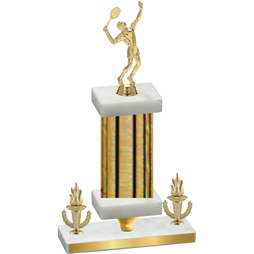 Premium Single Gold Glacier Victory Tennis Trophy