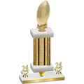 Premium Single Gold Glacier Year Football Trophy