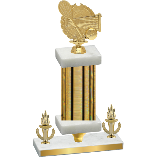 Premium Single Gold Glacier Victory Tennis Trophy