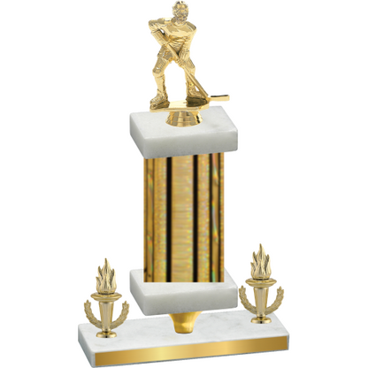 Premium Single Gold Glacier Victory Hockey Trophy