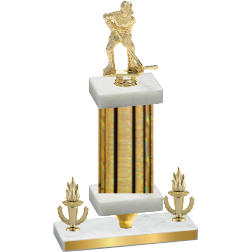 Premium Single Gold Glacier Victory Hockey Trophy