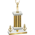 Premium Single Gold Glacier Victory Victory Trophy