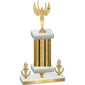 Premium Single Gold Glacier Victory Victory Trophy