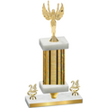 Premium Single Gold Glacier Year Victory Trophy