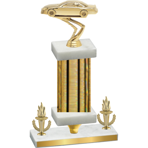 Premium Single Gold Glacier Victory Cars Trophy