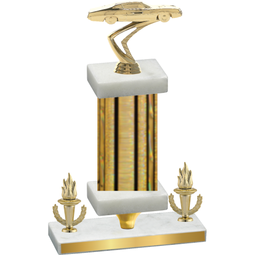 Premium Single Gold Glacier Victory Cars Trophy