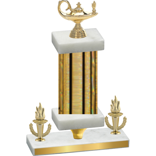 Premium Single Gold Glacier Victory Academics Trophy
