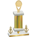 Premium Single Gold Carbon Fiber Victory Insert Trophy