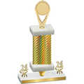 Premium Single Gold Carbon Fiber Year Insert Trophy