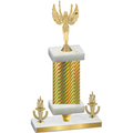 Premium Single Gold Carbon Fiber Victory Victory Trophy