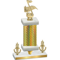 Premium Single Gold Carbon Fiber Victory Music Trophy