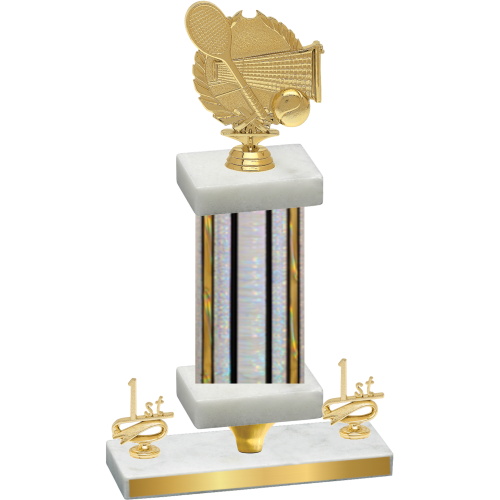 Premium Single Silver Glacier First Place Tennis Trophy