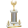 Premium Single Silver Glacier Victory Victory Trophy