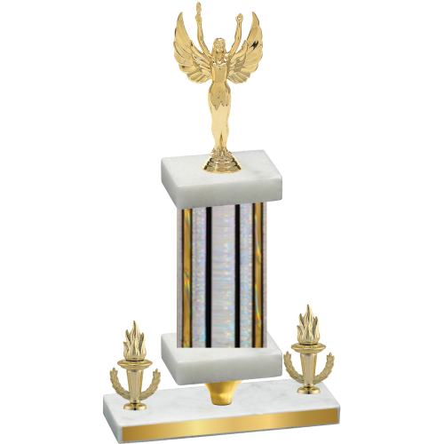 Premium Single Silver Glacier Victory Victory Trophy