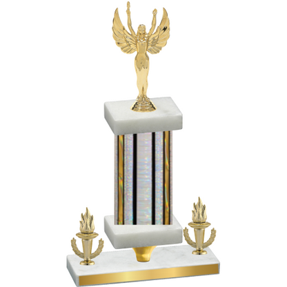 Premium Single Silver Glacier Victory Victory Trophy