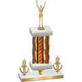 Premium Single Orange Glacier Victory Victory Trophy