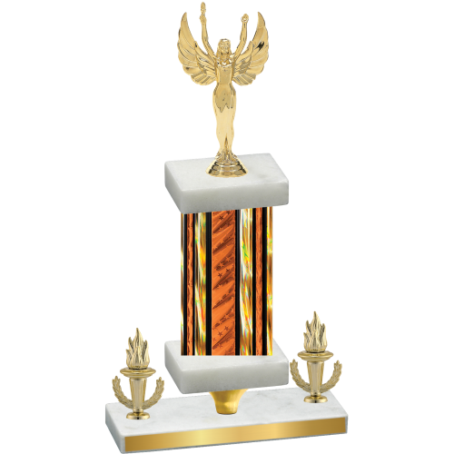 Premium Single Orange Glacier Victory Victory Trophy