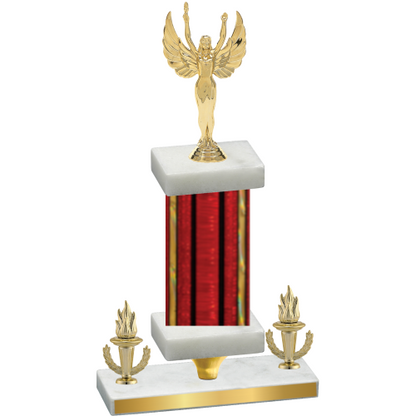 Premium Single Red Glacier Victory Victory Trophy