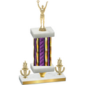 Premium Single Purple Glacier Victory Victory Trophy