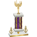 Premium Single Purple Glacier Victory Victory Trophy