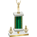 Premium Single Green Glacier Victory Victory Trophy