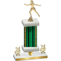 Premium Single Green Glacier Year Skater Trophy